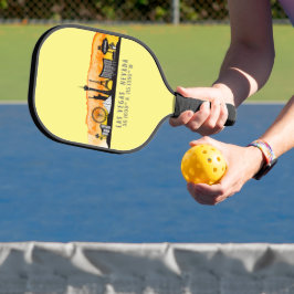 Breite und Länge der Skyline von Las Vegas Pickleball Schläger