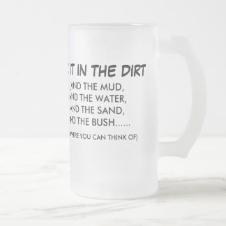 Breiter Bucht Burnett 4X4 Verein Mattglas Bierglas