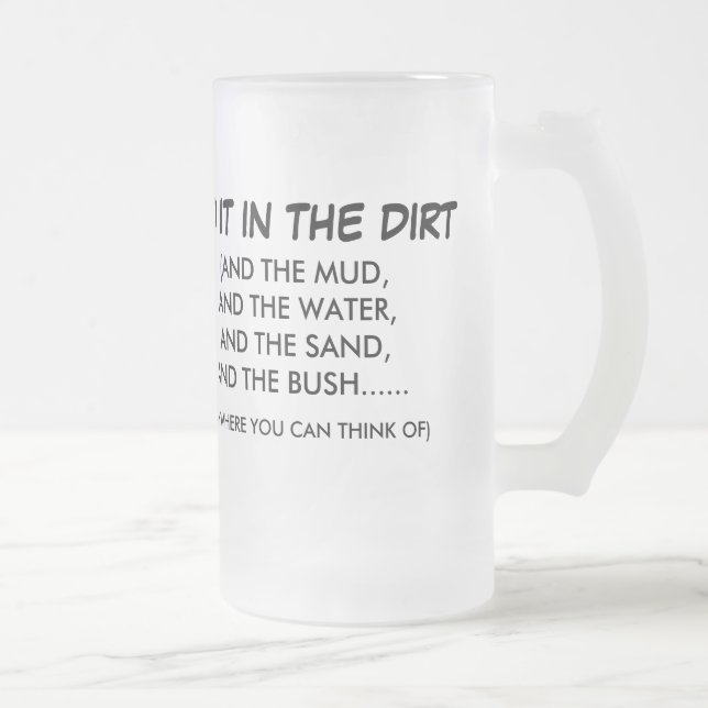 Breiter Bucht Burnett 4X4 Verein Mattglas Bierglas (Rechts)