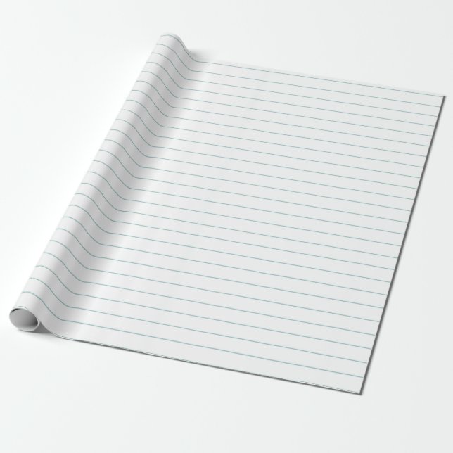 Breites angeordnetes Notizbuch-Packpapier Geschenkpapier (Ungerollt)
