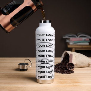 Breites Logo-Muster Trinkflasche