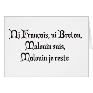 BREIZH BRETAGNE MALOUIN