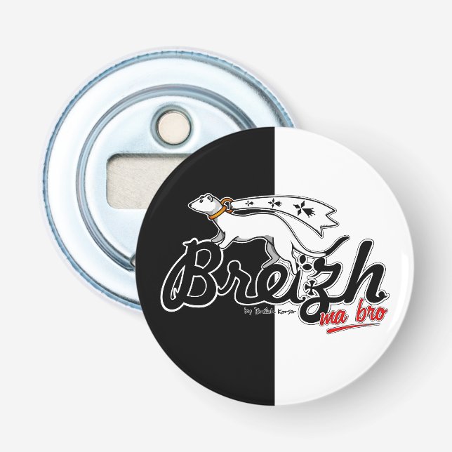 Breizh ma bro flaschenöffner (Vorderseite)