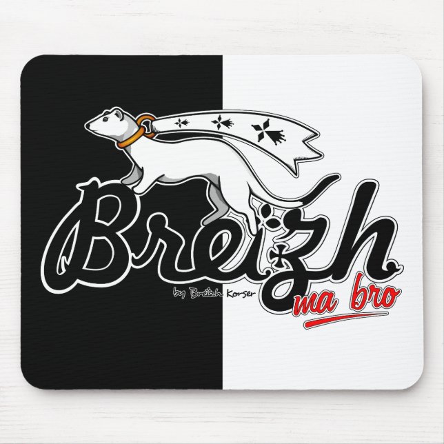 Breizh ma bro mousepad (Vorne)