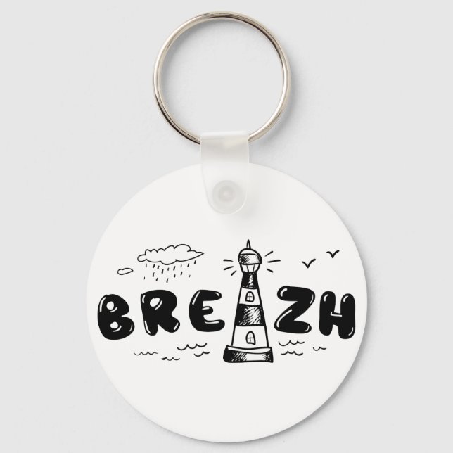 Breizh Schlüsselanhänger (Vorderseite)
