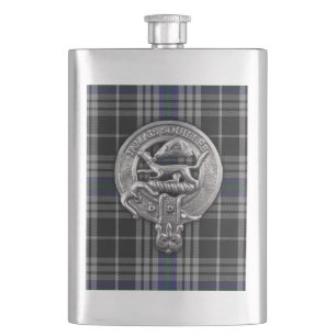 Breizh Wappen & Tartan National Breizh Flachmann