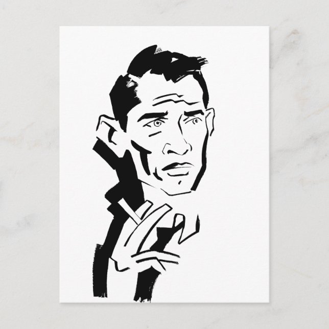 Brel Postkarte (Vorderseite)