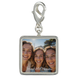 Breloque bracelet Bijou Bonne Fête Maman photo SF