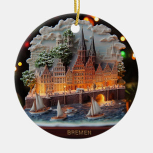 Brême Pays des merveilles : Ornement de Noël en 3D