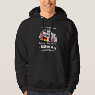 Bremen Boarding Pass - Bremen Girl - Bremen Premiu Hoodie