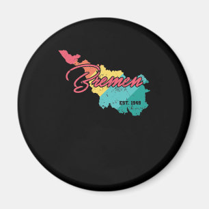 Bremen Bundesland Deutschland Heimat Magnet