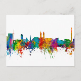 Bremen Deutschland Skyline Postkarte