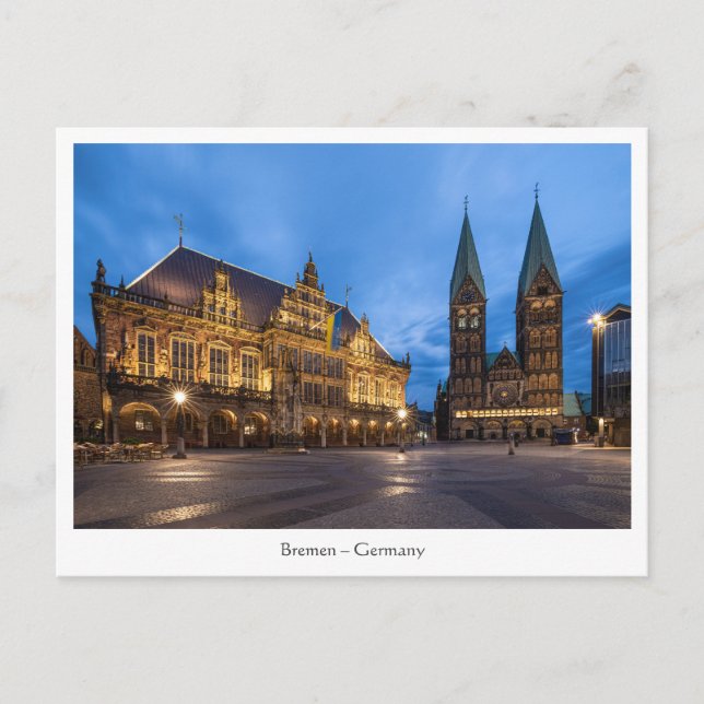 Bremen Postkarte (Vorderseite)