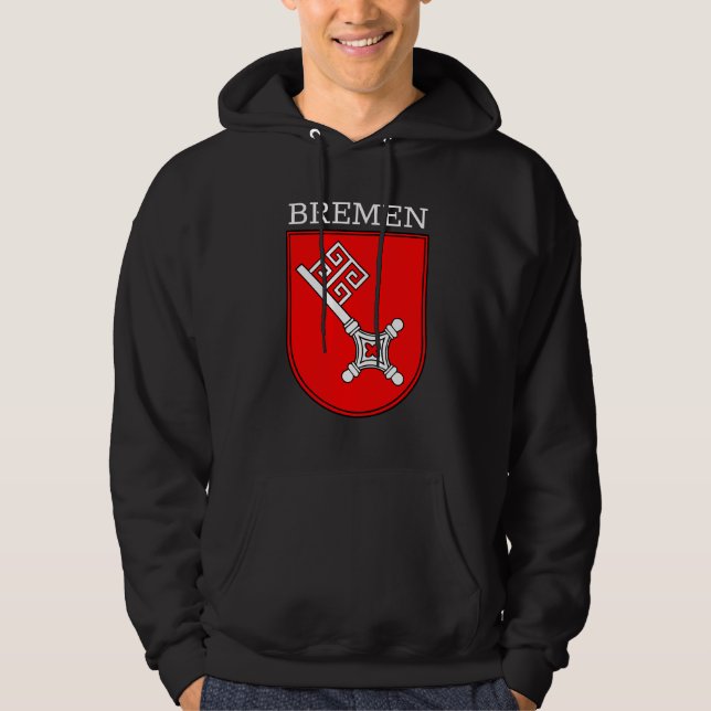 Bremer Wappen Hoodie (Vorderseite)