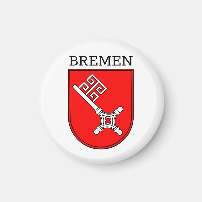Bremer Wappen Magnet (Vorne)