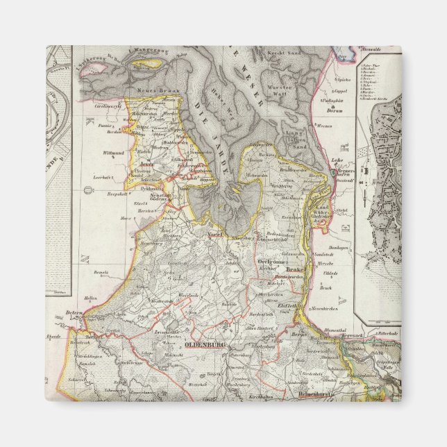 Bremerhaven Deutschland Magnet (Vorne)