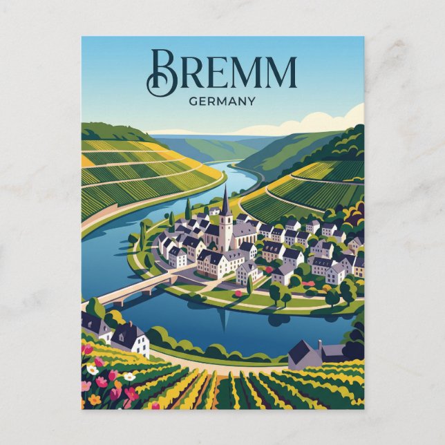 Bremm Deutschland Postkarte (Vorderseite)