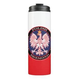 Bremond Round Polish Texan Thermosbecher