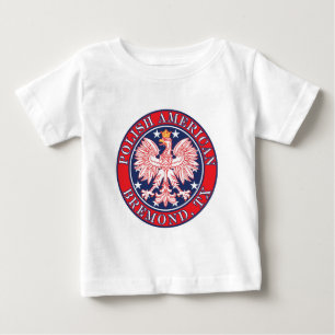 Bremond Texas Polnischer Adler Baby T-shirt