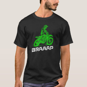 Bremse 2 Bremskraft Senden Sie es Motocross Schmut T-Shirt