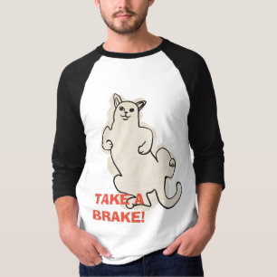 Bremse so ab wie dieser Katzenjäger Hoodie T-Shirt