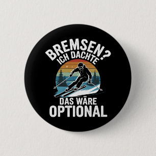 Bremsen, die ich für ein optionales Skifahren hiel Button