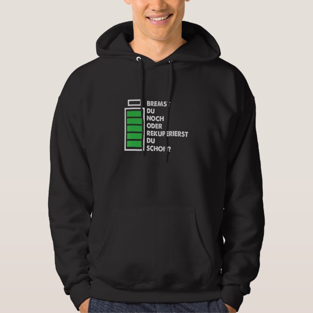 Bremskraftwagen, der den Akkumulationstreiber für  Hoodie (Vorderseite)