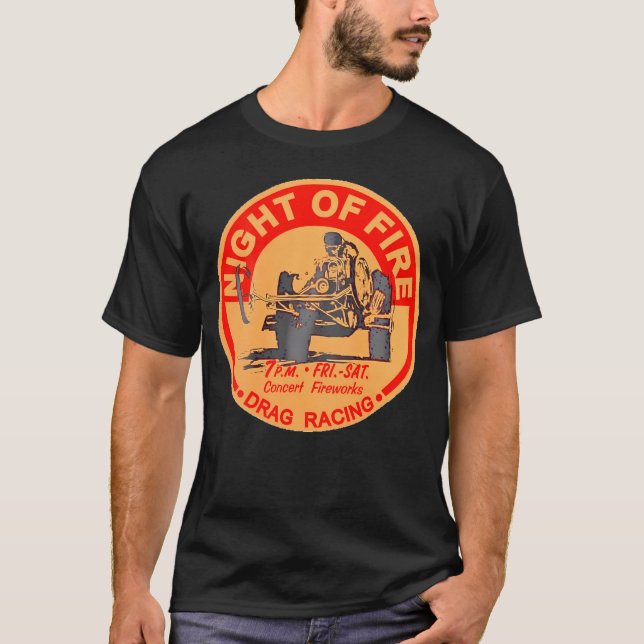 Bremsnacht des Feuers T-Shirt (Vorderseite)