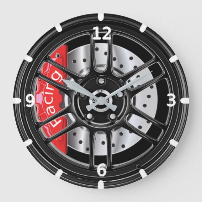 Bremssattel für Sportbremse Große Wanduhr (Vorderseite)