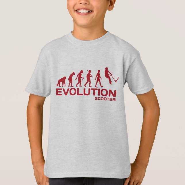 Bremsung ROLLER-EVOLUTIONS-Tritt scoot KinderT - T-Shirt (Vorderseite)