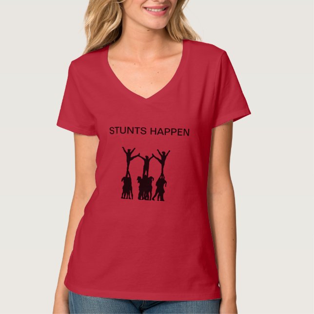 Bremsungen geschehen Beifall-Shirt T-Shirt (Vorderseite)