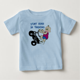 Bremsungs-Reiter im Training Baby T-shirt