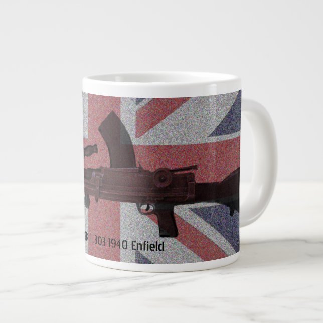 Bren Gun Tee Tasse (Vorderseite Rechts)