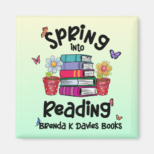 Brenda K Davies Bücher zum Lesen Magnet