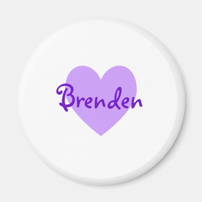 Brenden in Lila Magnet (Vorne)