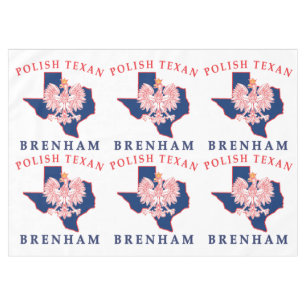 Brenham Polnisch Texan Tischdecke