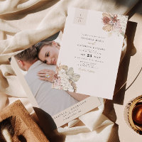 BRENNA Bohemisch Tropical Palm Earth Tone Wedding