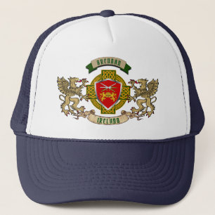 Brennan Irish Shield & Griffins Personalisiert Truckerkappe