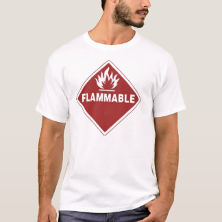 brennbar T-Shirt