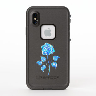 Brennen der blauen Rose