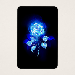 Brennen der blauen Rose