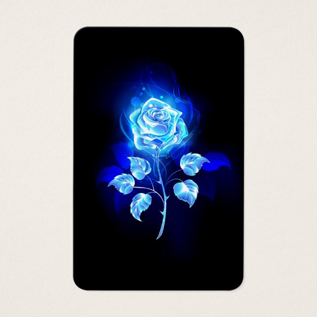 Brennen der blauen Rose (Vorderseite)