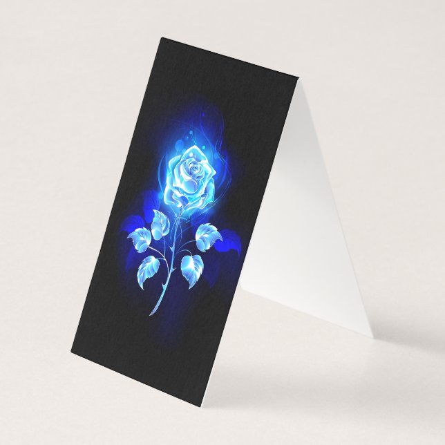 Brennen der blauen Rose (Rückseite)
