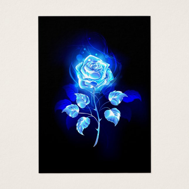 Brennen der blauen Rose (Vorderseite)