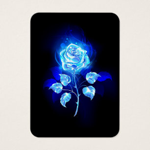 Brennen der blauen Rose