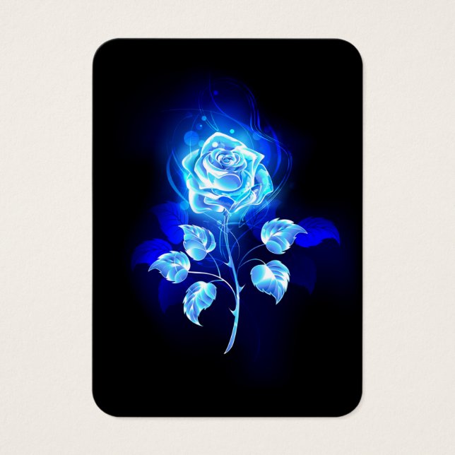 Brennen der blauen Rose (Vorderseite)