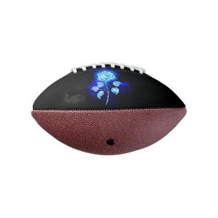 Brennen der blauen Rose Football