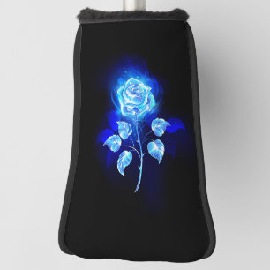 Brennen der blauen Rose Golf Headcover