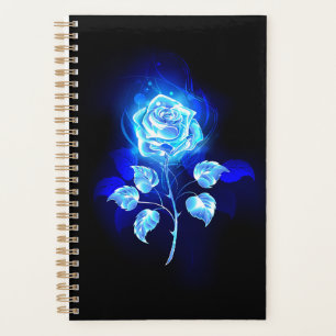 Brennen der blauen Rose Planer