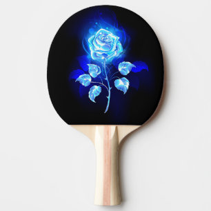 Brennen der blauen Rose Tischtennis Schläger